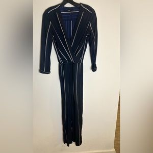 Navy blue jumpsuit from Maje